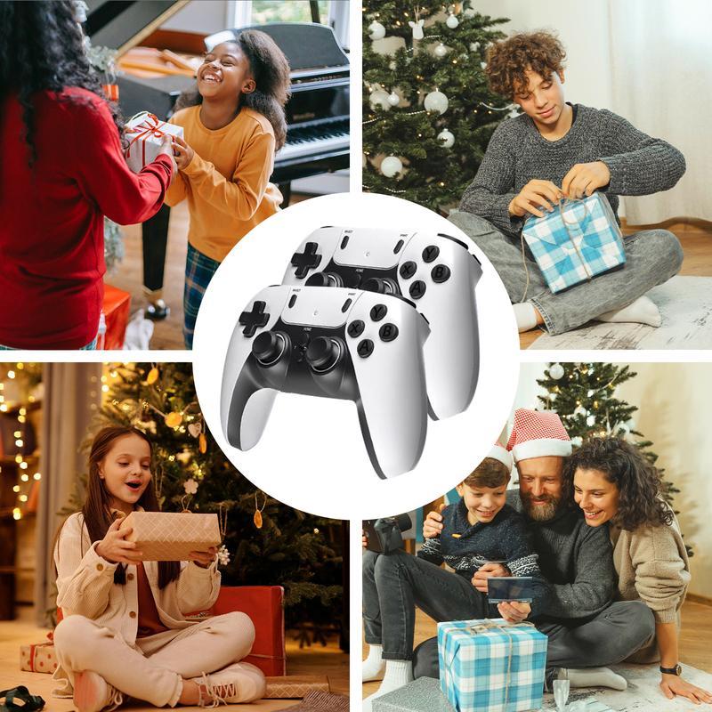 Retro Game Console 20,000-30,000+ Retro Games Stick, Revisit Classic GamesStick ,Retro Play Plug and Play VideoGames Stick 20+ Emulators, 4K HDMIOutput, Premium Competitive DualControllers Wireless Adapter Button Cable