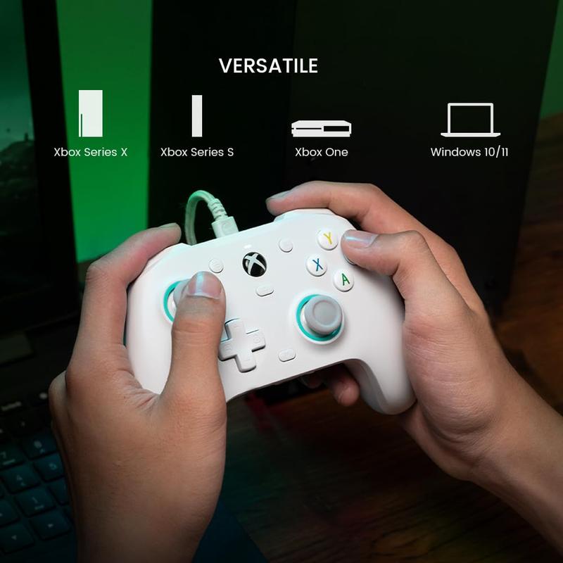 GameSir G7 SE Wired Controller for Xbox Series X|S, Xbox One & Windows 10 11, Plug and Play Gaming Gamepad with Hall Effect Joysticks Hall Trigger, 3.5mm Audio Jack