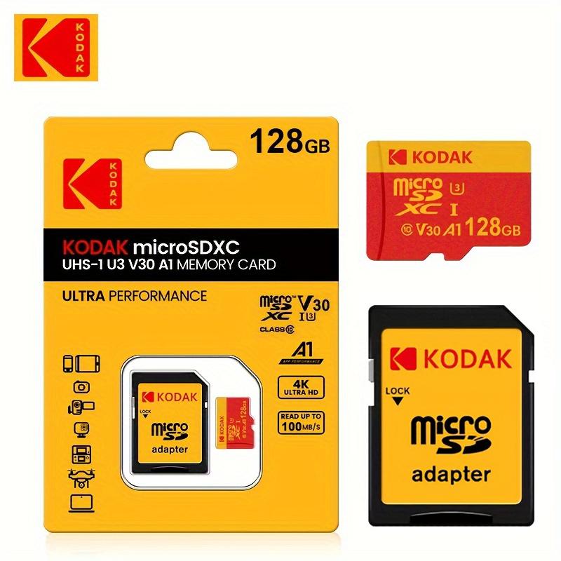 KODAK Micro SDXC TF Card 90MB s Micro High-speed SD Card, Storage Accessories for Speaker, Camera, Gaming console, Tablet, Cams, Gift For Christmas high speed