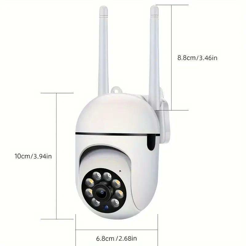 Wireless Security Camera, USB Powered 1 Set 360 Degree Panoramic Monitoring Camera, WiFi Smart Home & Pet Tracking Camera, Security Monitoring for Home