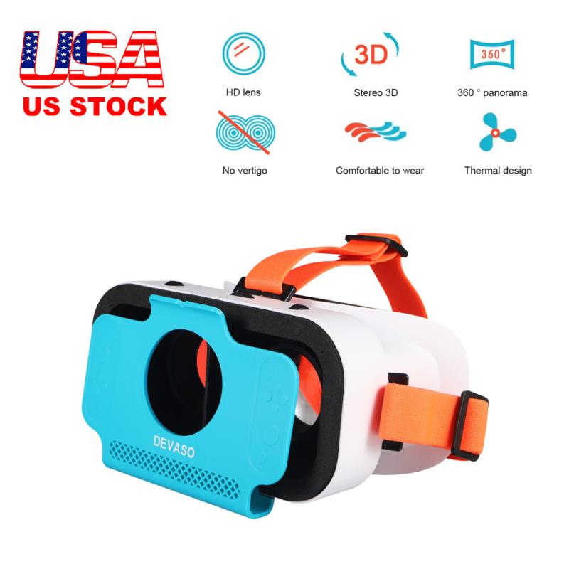 VR Headset for Nintendo Switch OLED Model Nintendo Switch 3D VR Reality Glasses