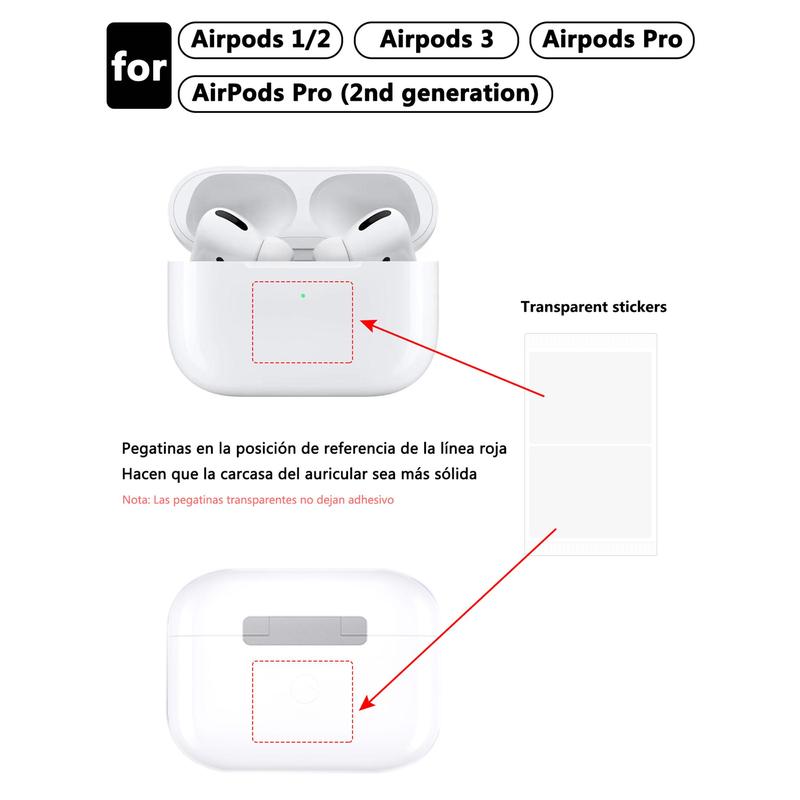 Butterfly Pattern Earphone Case, 1 Count Soft TPU Earphone Protective Cover, Earphone Accessories Compatible with AirPods 1 2 3 Pro 2