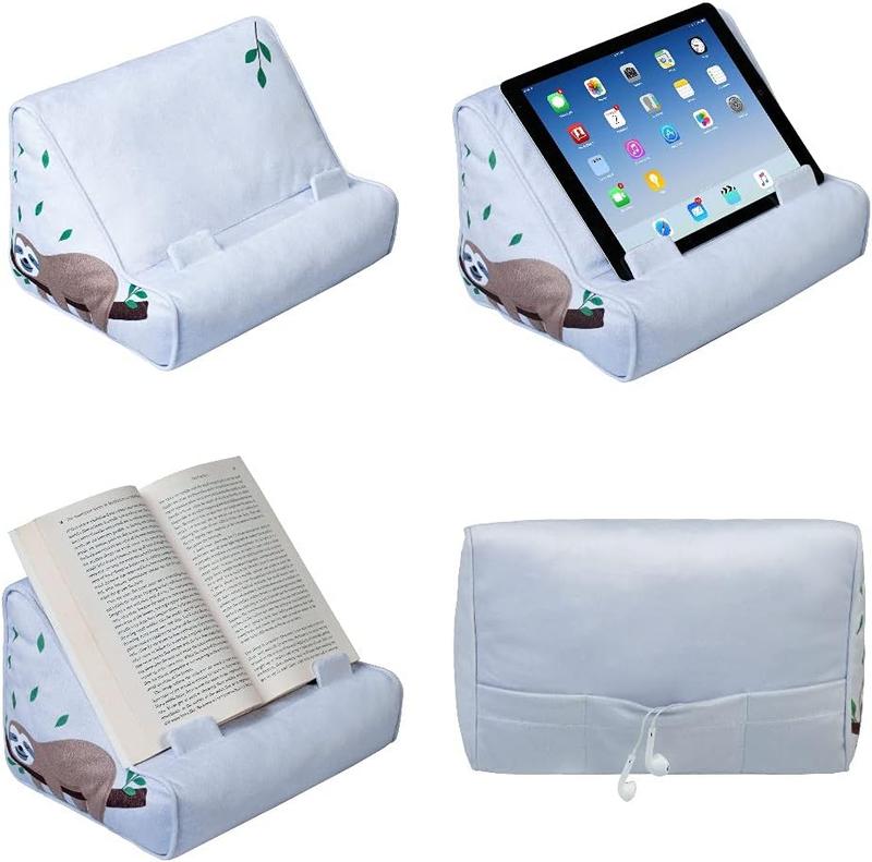 Book Couch iPad Stand | Cushioned Tablet Stand  Book Holder| Reading Pillow  Bed Time | Tablet Lap Rest Cushion | A Fun Gift  Book Lovers