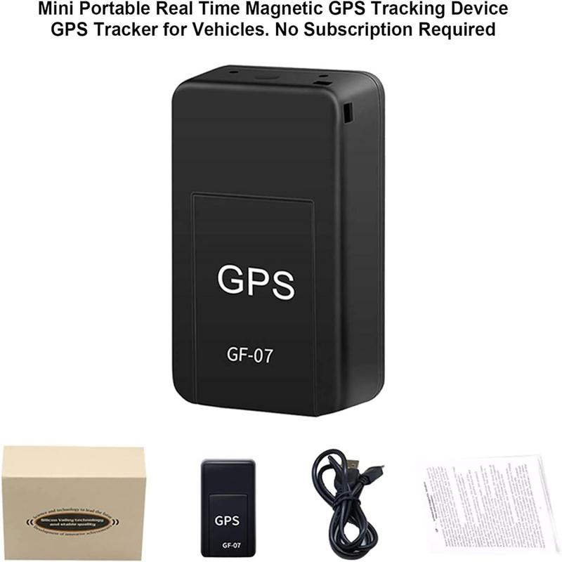 GPS Tracker for Vehicles, Mini Magnetic GPS Time Car Locator, Anti-Lost GPS Tracking Device, Full Global Coverage Long Standby GSM GPS Tracker for Vehicle, Car, Person Location. No Subscription