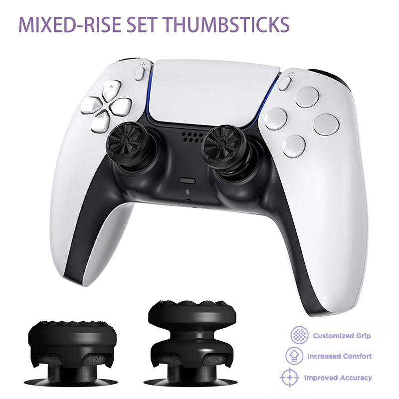 [Buy Two 60% off]Thumbstick Grip Accessories Compatible with xbox Joystick,Silicone Joystick Coverkit,Summer Joystick Protective Cover, VideoGame Controller Accessories, MaleGame RoomAccessories