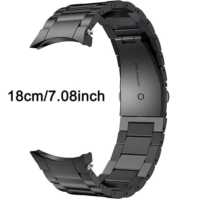 Replaceable Watch Band (Band Only), Curved Adjustable Length Watch Band, Smart Watch Accessories Compatible with Samsung Galaxy Watch  6 5 4 5Pro 4 6 Classic