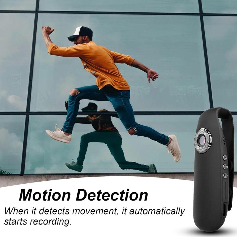 Mini Boby Camera,1080P HD Motion Detection,Portable Body Camera with Video Recording, Wearable for Daily Recording, Law Enforcement and Security Personnel, Sports Recording