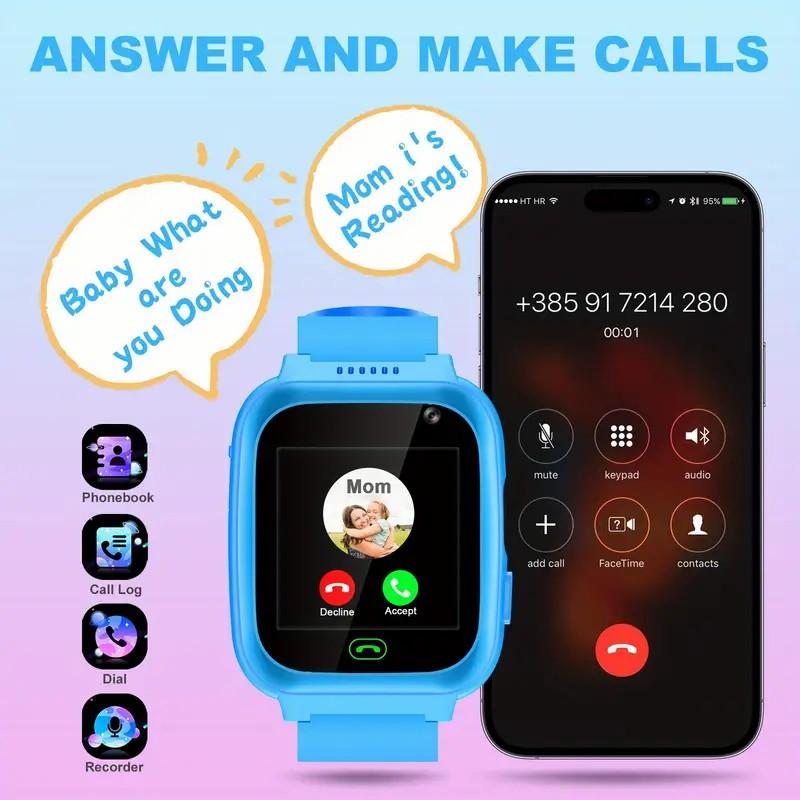 Smartwatch Game Watch – 8 Fun Games, Video Calling, Camera & GSM SIM Compatible | Perfect Gift for Children