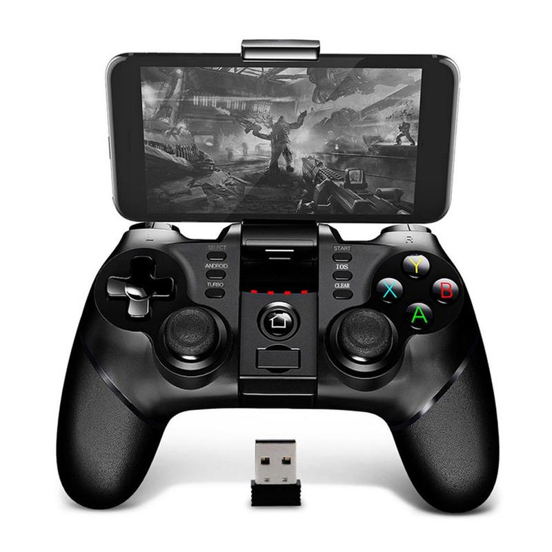 Wireless Gamepad, 2.4G Wireless Game Controller with Receiver, Gamepad for iPhone Android PC Playstation 4 3 PS4 PS3 Nintendo Switch, Gaming Console Accessories, Stocking Fillers Gift