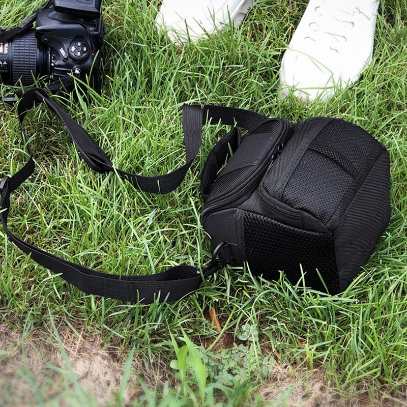 DSLR Camera Bag Waterproof Camera Case Shoulder Bag for Canon EOS 4000D 2000D 750D Nikon D40 P600 D3100 D3300 D7100 Sony RX10M3