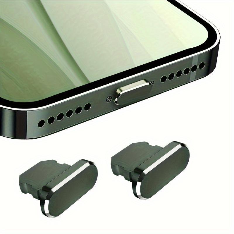 Aluminum Alloy Anti-dust Plug Kit, Anti-dust Plug Kit for iPhone Phone, Pad, Earphones, iPad, AirPods Charging Ports