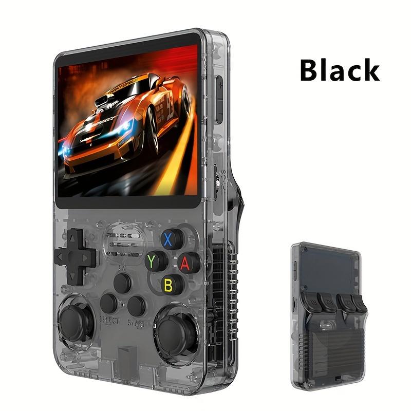 Retro Game Console with 32G Built-in 10000+ Games, 3.5 inch IPS OCA Full Fit Color Screen Handheld Game Console, Portable Gaming Console,Game Peripherals