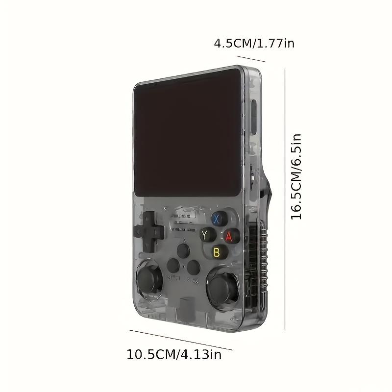 Retro Game Console with 32G Built-in 10000+ Games, 3.5 inch IPS OCA Full Fit Color Screen Handheld Game Console, Portable Gaming Console,Game Peripherals