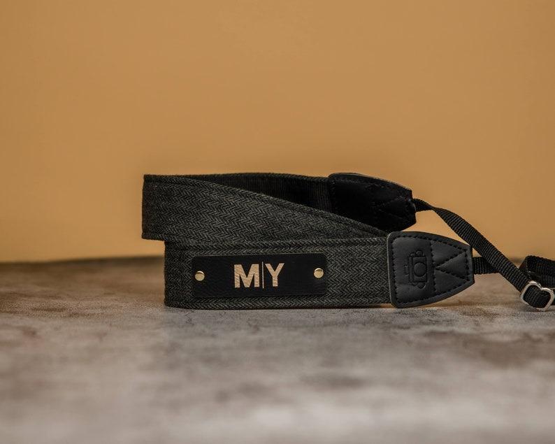 Personalized Camera Strap, Vegan Leather Neck Strap, Photographer Gift, Travel Gift, Valentine's Day Gift, Photographer Lover Gift