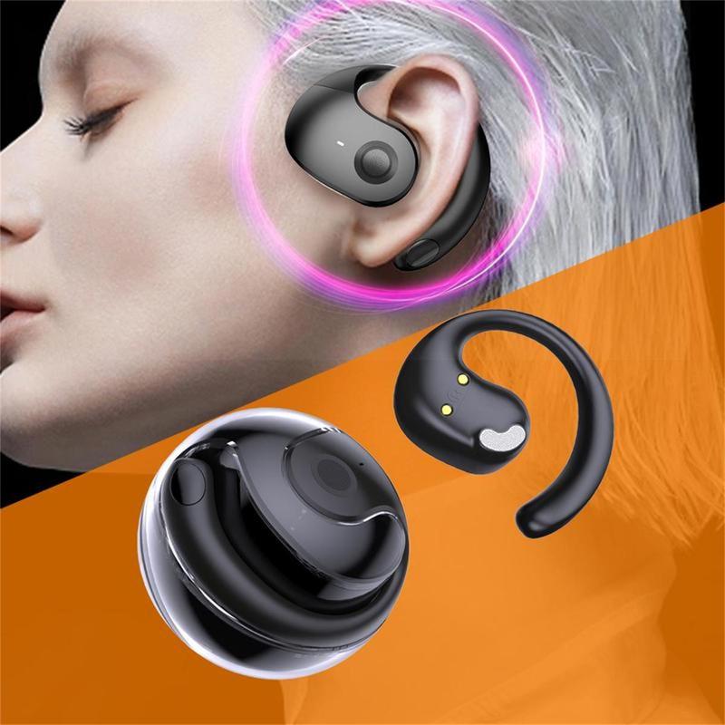 Wireless Headphones Bluetooth 5.4 Sport Earphone 5.4 OWS Waterproof Life Electronic Headset Audio, Low Latency & Noise Reduction Earphones for Sports & Gaming