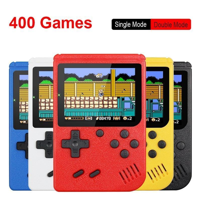 Christmas New Year Gifts for Kids - Retro Mini Game Machine - Handheld Game Console with 400 Classical FC Games - 3 Inch Color Screen - Support for TV Output