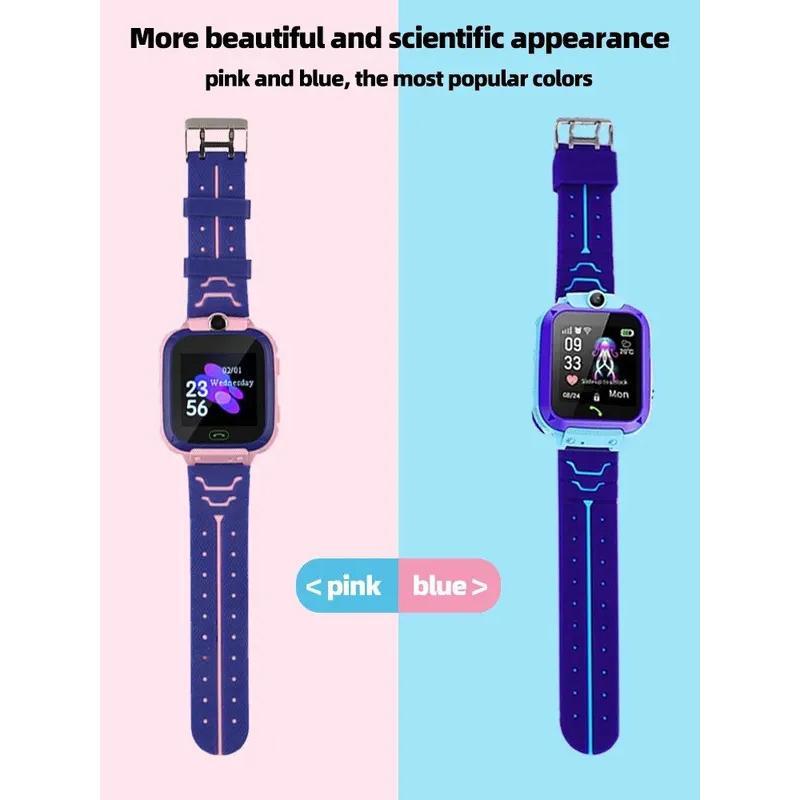 Q12 Kids Smart 2G Call Phone Watch Waterproof Mother Children GPS Monitor Boy Girls SOS Child Sports Digital Watches Tracker