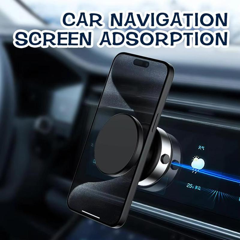 360° Rotatable Magnetic Phone Holder, Car Electric Suction Cup Vacuum Magnetic Phone Holder, Universal Phone Navigation Holder