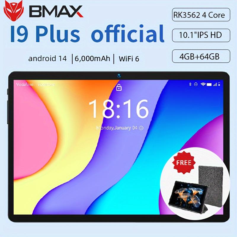 pink ipad 10th gen communication tablet Bmax I9 Plus Tablet RK3562 4-Core 12GB4GB+8GB ExpansionRAM 64GB ROM, 10.1 Inch IPS 1280x800 Screen 2MP Front 5MP Back Camera, Type-C, 6000mAh, Free Gift For Case