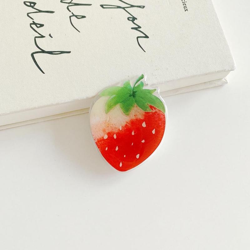 Fruit Design Phone Holder, 1 Count Cute Fruit Phone Stand, Retractable Folding Phone Holder for iPhone, Samsung, Xiaomi & Other Toys Tablet