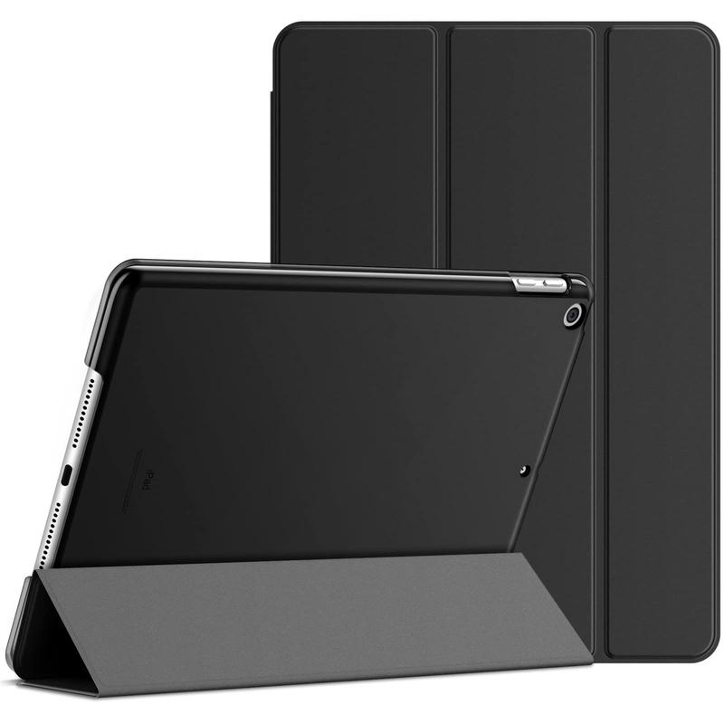 Case for iPad (9.7-Inch, 2018 2017 Model, 6th 5th Generation), Smart Cover Auto Wake Sleep, Black