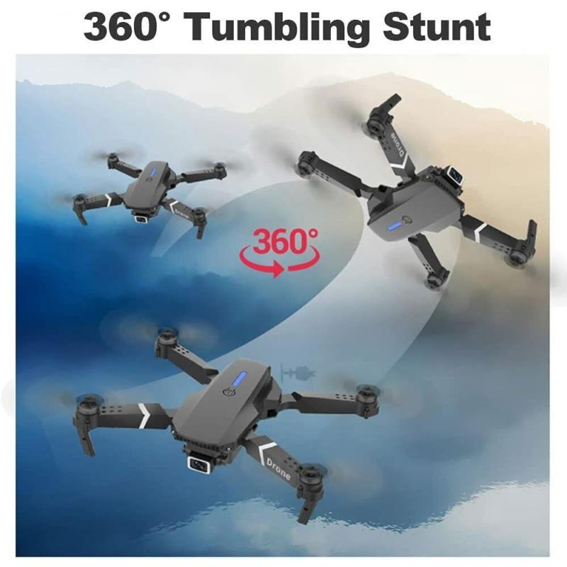 2022 new RC drone 4K HD wide angle camera WiFi FPV dual camera quadcopter