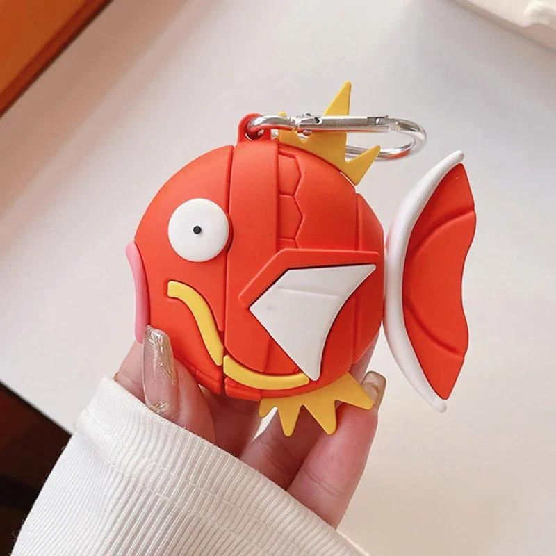 Pokemon Magikarp Airpods Case for Airpods Pro 3 2 1 Cartoon Creativity Silicone Wireless Bluetooth Headset Protective Cover Gift