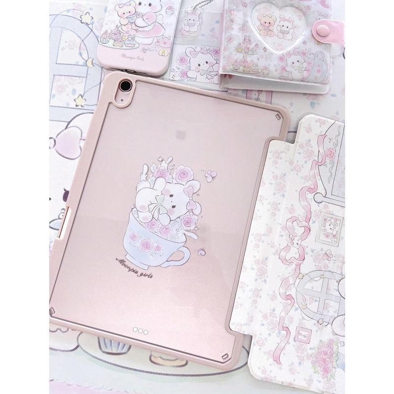 Tech Nova      Bunny Pattern Pad Case Cover Compatible With IPad 9.7