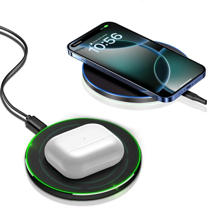 FDGAO 20W Wireless Charger, Fast Wireless Charging Pad, Phone Accessories for iPhone Samsung Z Folding Flip 5 4 Galaxy S24 S23 S22 AirPods Charger