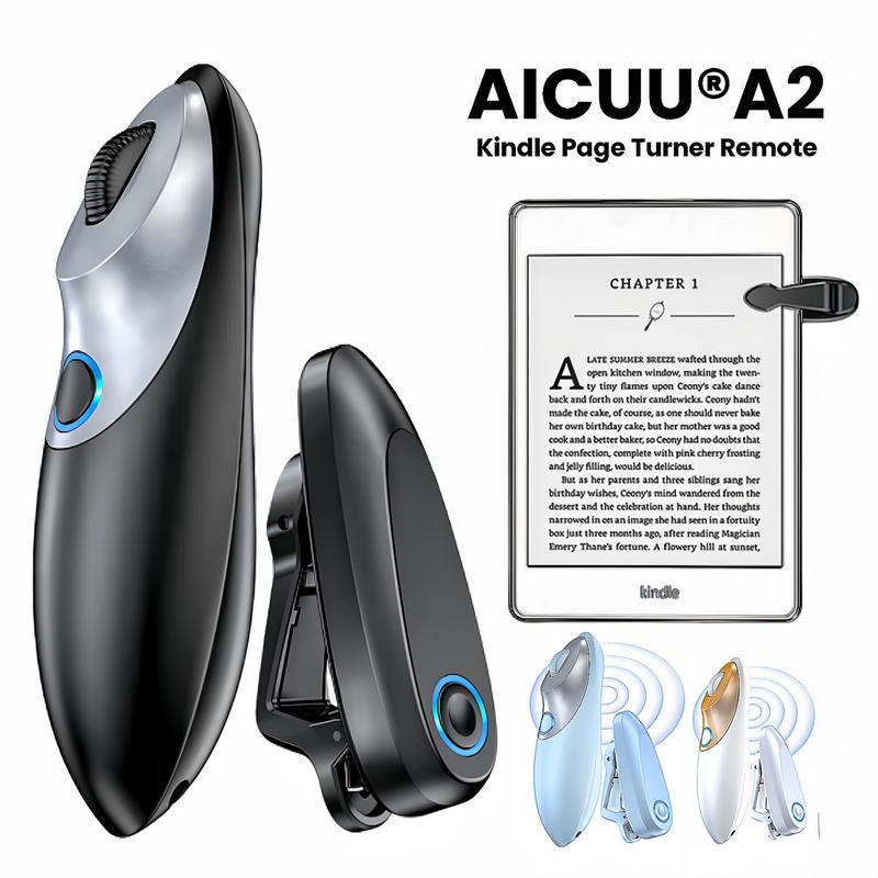 Remote Control Wireless Mouse Page Turner:Mute Scroll Wheel Clicker,Remote Scrolling for TikTok,Remote Shutter for Taking Photos and Videos For Kindle,iPad,iphone,Android,Smartphone,Cellphone,Selfie,Free anti-lost wristband,Great Christmas gift ideas