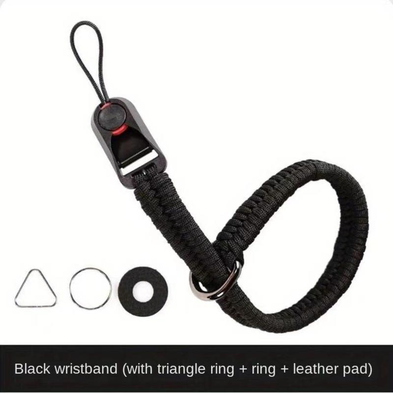 Adjustable Camera Wrist Strap, Quick Release Buckle Camera Wrist Strap, Camera Accessories for DSLR and Mirrorless Cameras