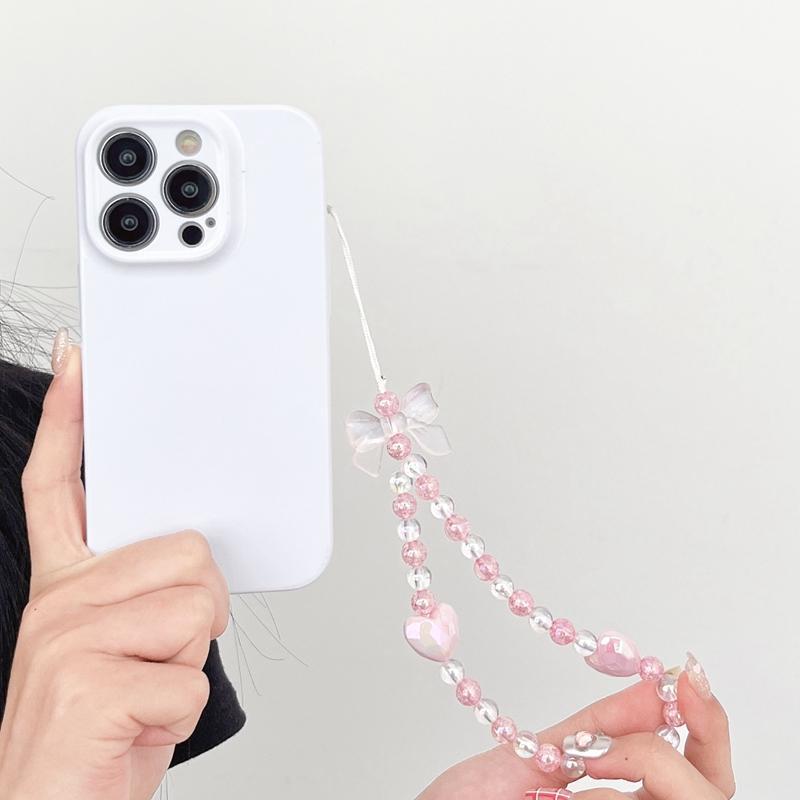 Bowknot Decor Phone Chain, Cute Phone Lanyard, Anti-lost Phone Strap for Women & Girls, Fashion Phone Accessories for Phone Decoration