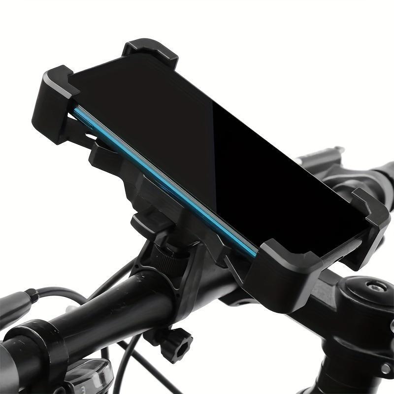 Anti-shock Bike Cellphone Mount, Durable GPS Navigation Smartphone Holder for E-bikes & Motorcycles, Bike Phone Holder Stand, Hands Free Cycling Accessory, Car Accessories