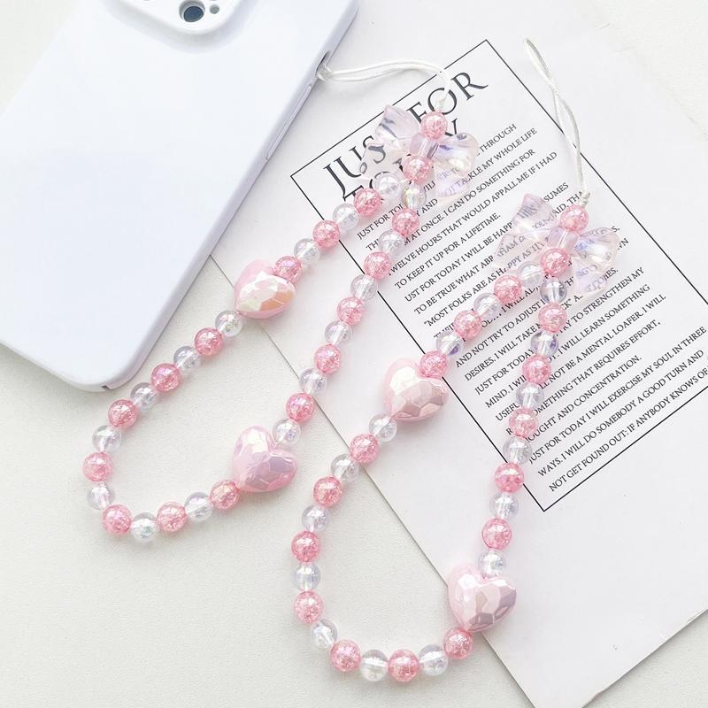 Bowknot Decor Phone Chain, Cute Phone Lanyard, Anti-lost Phone Strap for Women & Girls, Fashion Phone Accessories for Phone Decoration