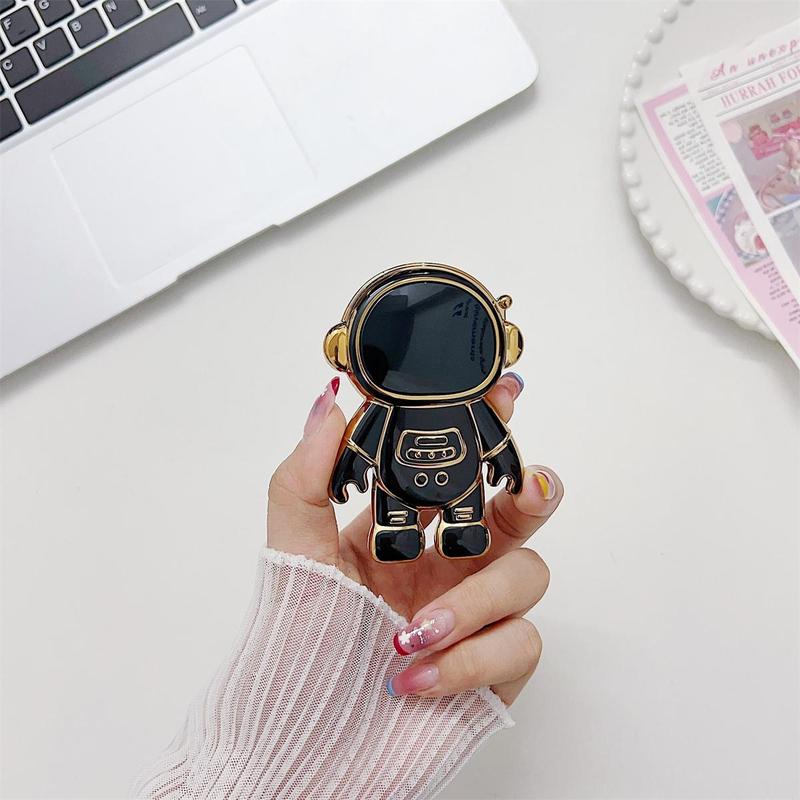 Creative Astronaut Design Phone Holder, Foldable Astronaut Phone Stand, Fashion Mobile Phone Decoration Accessories for Women & Men