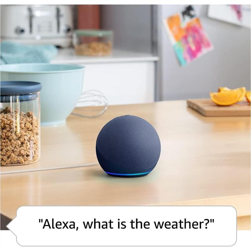 Echo Dot (newest model), Vibrant sounding Alexa speaker, Great for bedrooms, dining rooms and offices, Charcoal