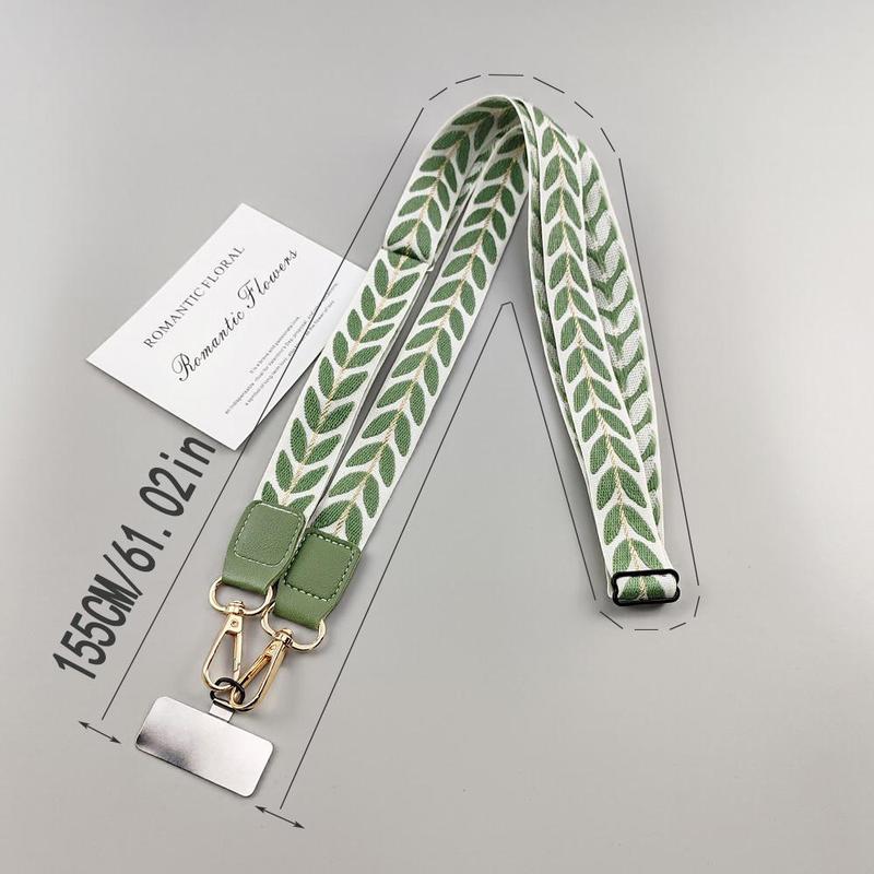 Fashionable Phone Lanyard, Adjustable Crossbody Phone Strap, Phone Charm for Women & Girls, Mobile Phone Decoration Accessories