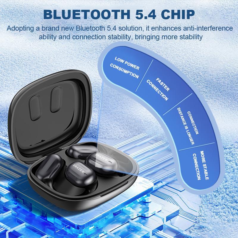 Original ERAZER Bluetooth Headphone TWS Sports Wireless Earphone Waterproof HIFI Sound Bass Quality Earbuds