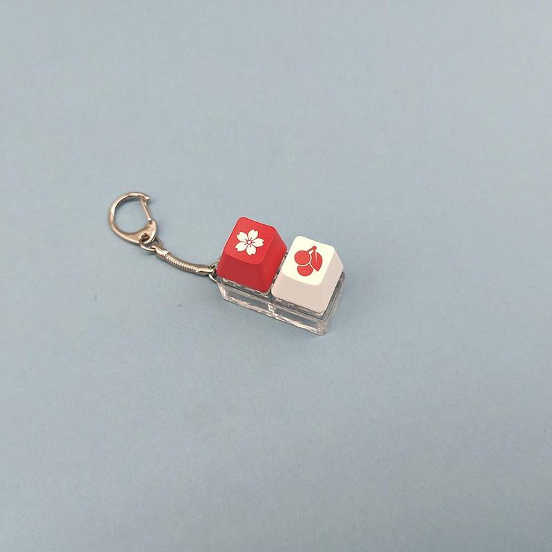 Keycap Design Phone Pendant, Creative Keychain, Phone Pendant Keychain, Mobile Phone Decoration Accessories