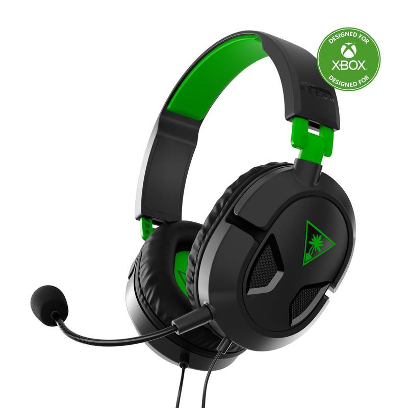 Recon 50 Wired Gaming Headset - Xbox Series X|S, Xbox One, PS5, PS4, PlayStation, Nintendo Switch, Mobile & PC with 3.5mm - Removable Mic, 40mm Speakers, In-line Controls – Black