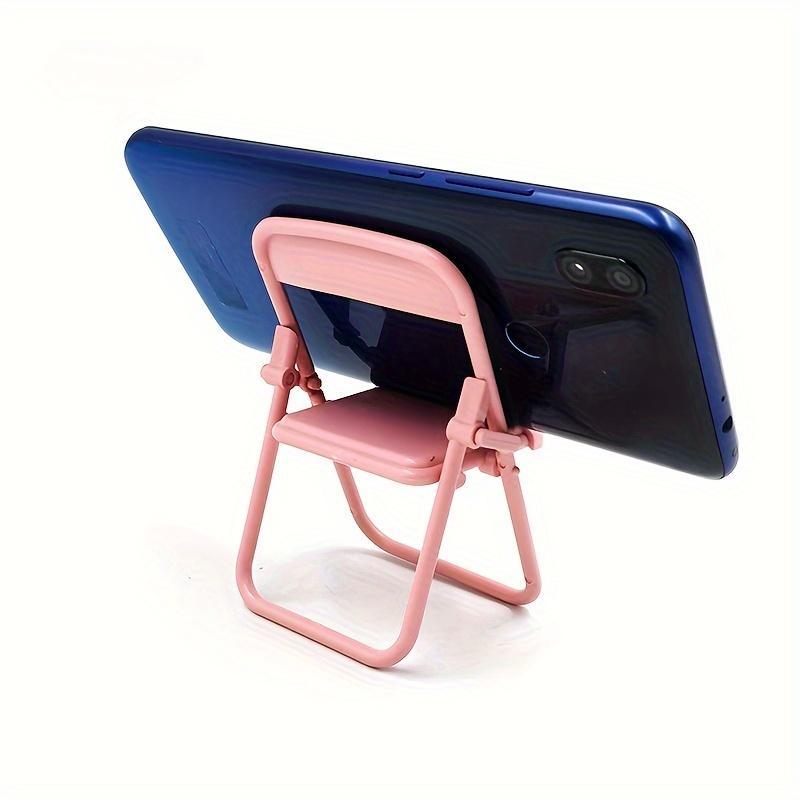 Chair Shaped Phone Holder, 4pcs set Mini Chair Phone Stand, Desktop Decorative Phone Holder Rack, Home Organizer for Home Office