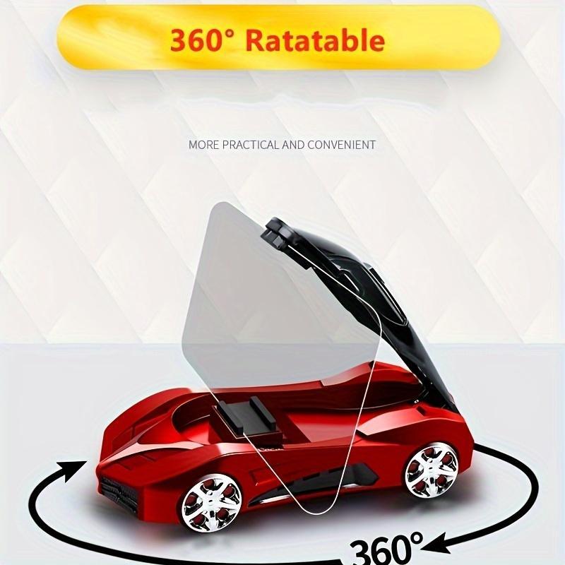 Car Model Phone Holder, Rotatable Car Phone Holder with Number Plate, Universal Car Interior Accessories for Most Smartphones