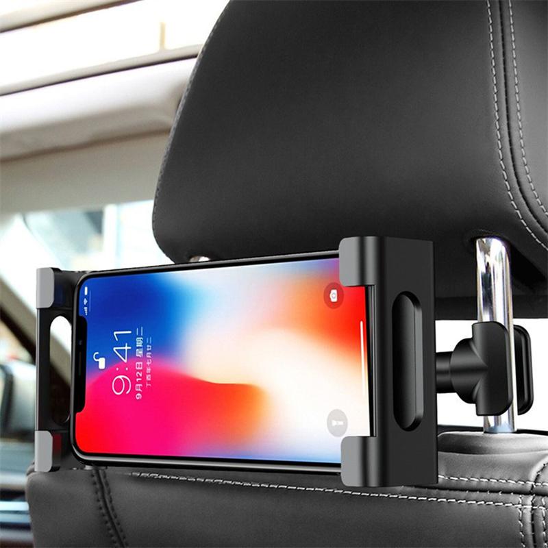 360° Car Back Seat Headrest Mount Tablet Holder for 4.7-12.9” iPad iPhone Samsung Galaxy