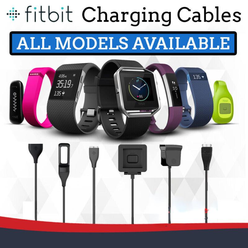 FitBit Charger USB Charging Cable Versa Charge 2 3 4 5 Sense Blaze Alta Inspire