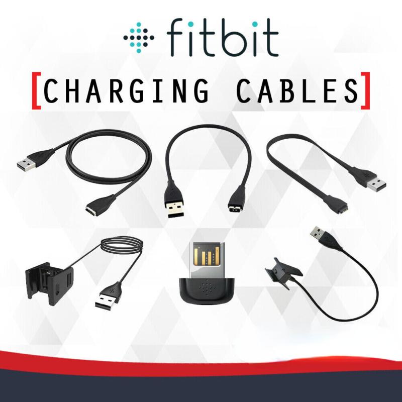 FitBit Charger USB Charging Cable Versa Charge 2 3 4 5 Sense Blaze Alta Inspire