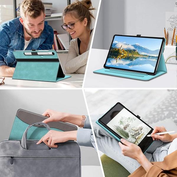 Fintie Case for Galaxy Tab S9 FE 5G 10.9-Inch Tab S9 11-Inch with A Pocket, Multi-Viewing Angles, Auto-Wake Sleep, Tablet Computer Protective Cover