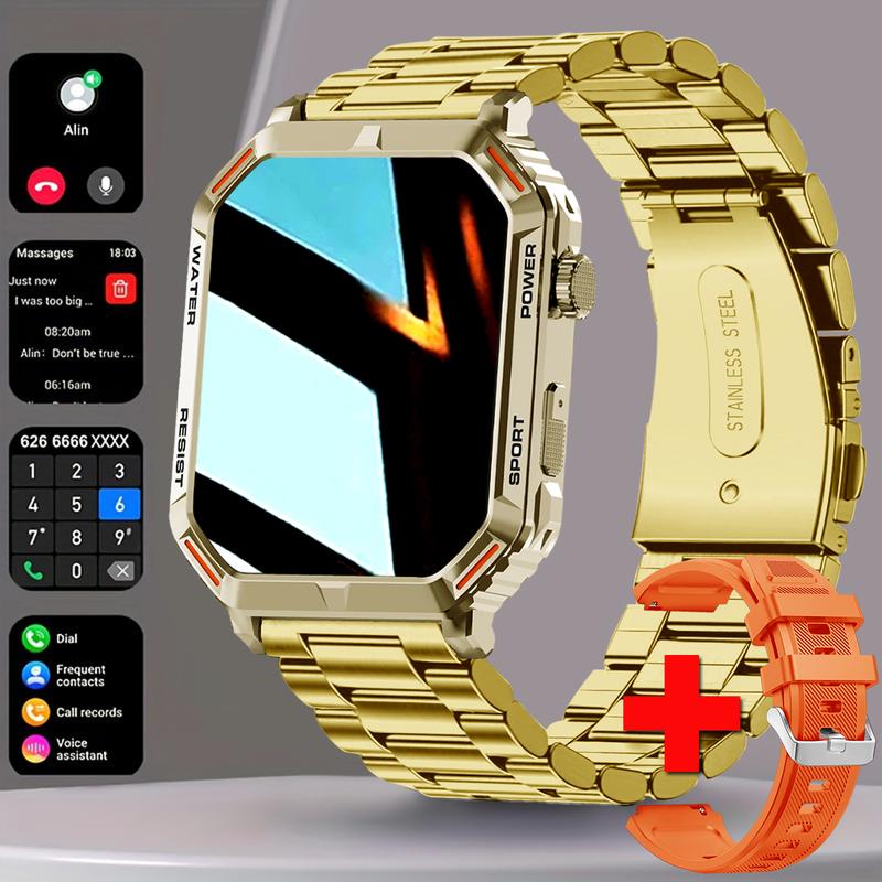 Smart Watch for  iPhone and Android, Multifunctional Smartwatch with Call Function, Fitness Watch with Multiple Sports Modes for men