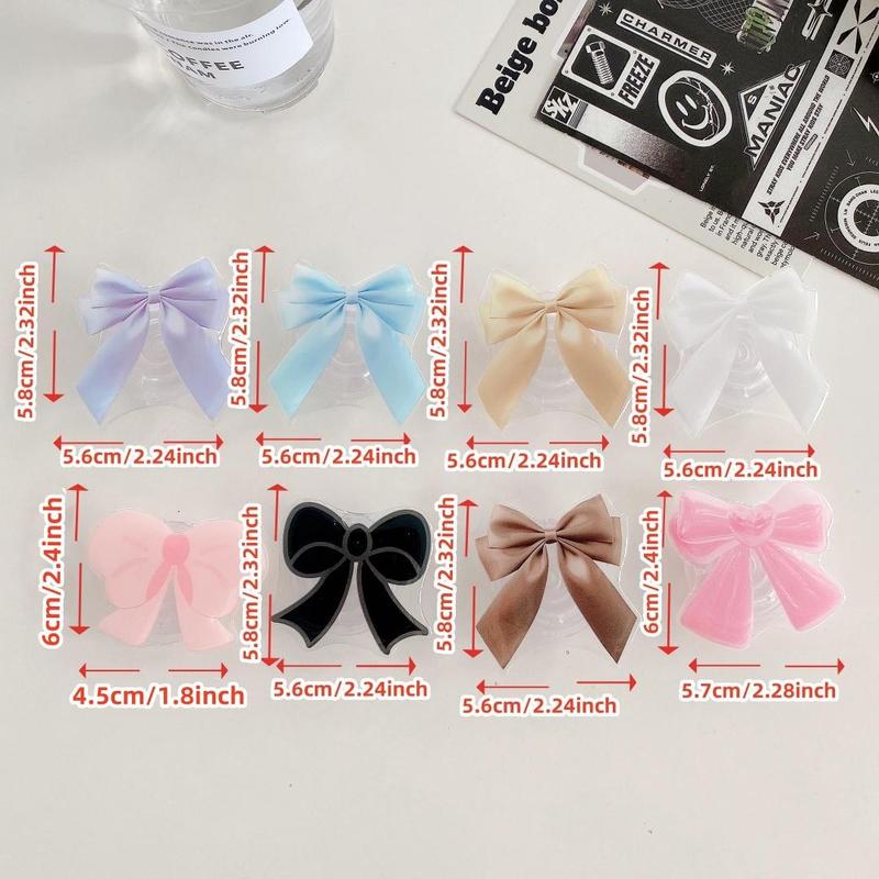 Cute Bowknot Design Phone Holder, Foldable Phone Stand, Phone Accessories for iPhone, Samsung, Xiaomi & Other Smartphones