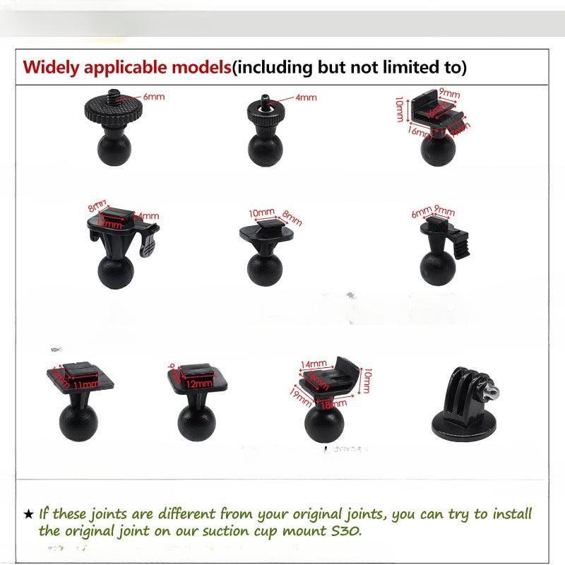 S30 Dash Cam Suction Mount (2nd Gen) with 10 Joints  Other Dash Cameras DVR GPS