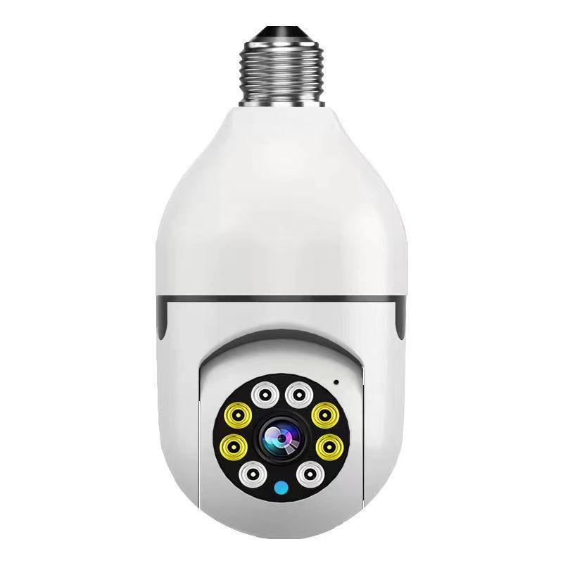 Smart Bulb Camera with Motion Detection for HD Home Security Monitoring